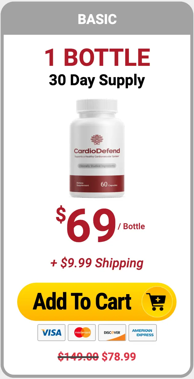 Cardiodefend 1 bottle